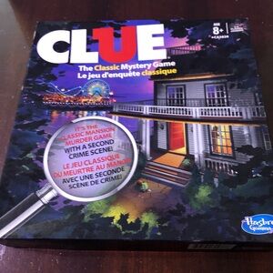 Clue Board Game.